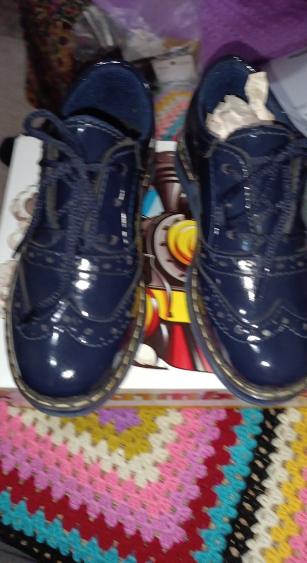 Mavi Rugan Bağcıklı Erkek Çocuk Ayakkabısı - Görsel 2