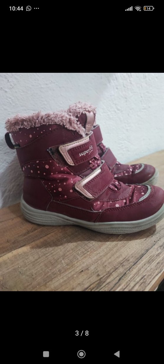 Superfit Bordo Kız Çocuk Gore-Tex Bot - Görsel 3