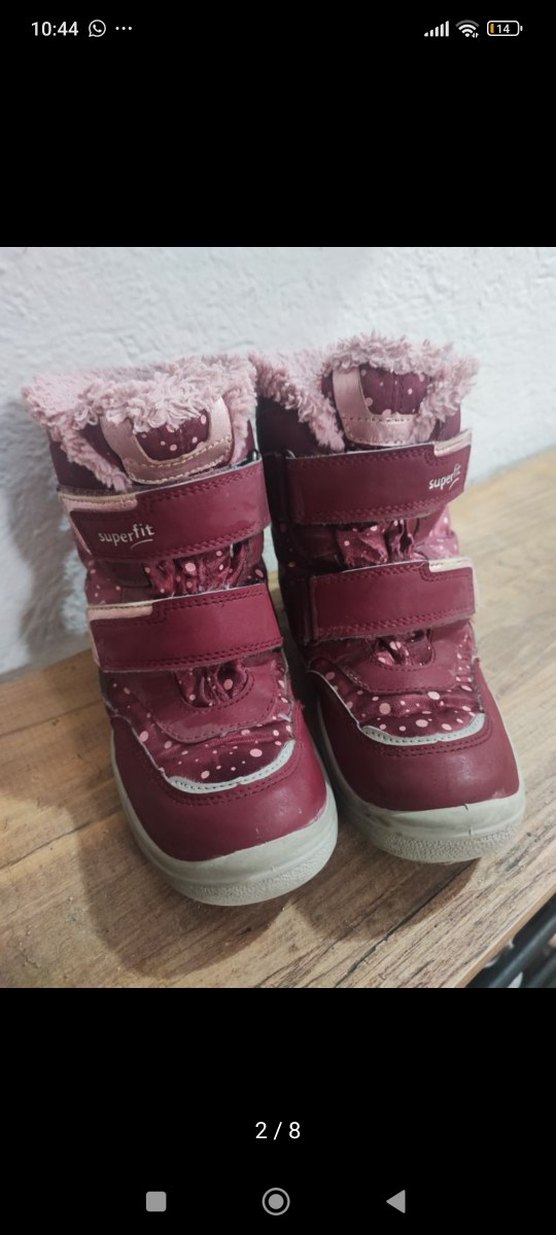 Superfit Bordo Kız Çocuk Gore-Tex Bot - Görsel 2