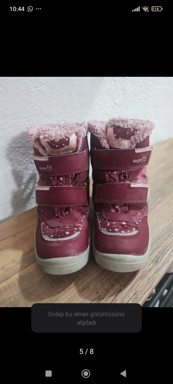 Superfit Bordo Kız Çocuk Gore-Tex Bot - Görsel 5