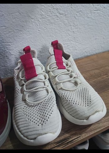 bej renkli yazlık kız çocuk spor ayakkabı - Görsel 2