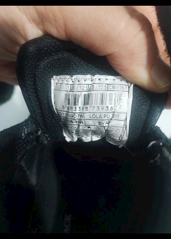 Lumberjack Siyah Mor kız çocuk Spor Ayakkabı - Görsel 6