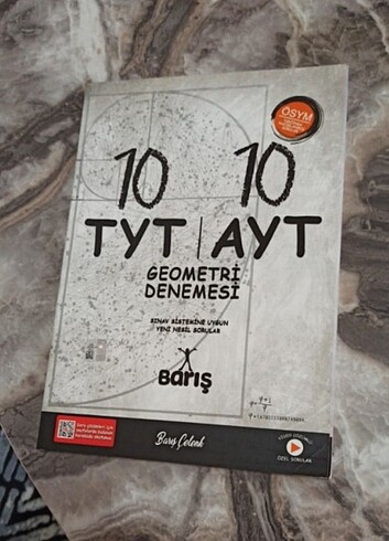 Tyt Ayt Geometri Denemesi Barış Çelenk Yayınları