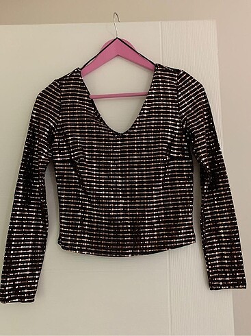 Koton simli crop