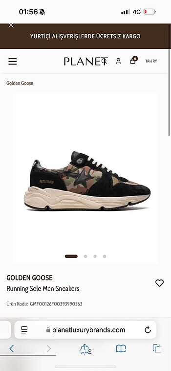 Golden Goose Erkek ayakkabı