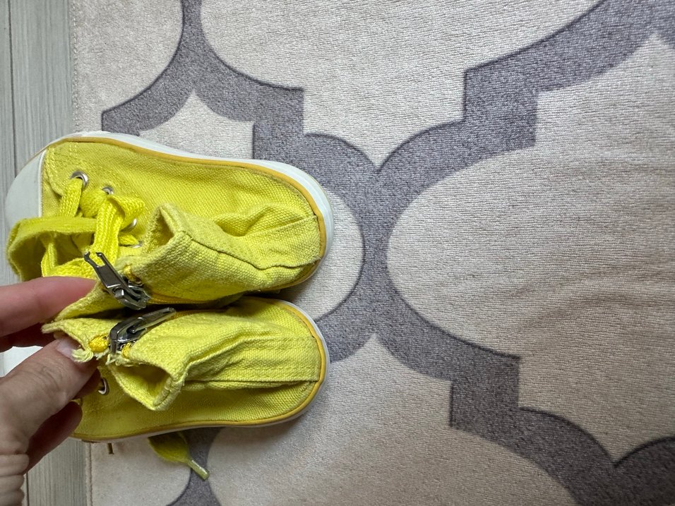 Sarı çocuk Spor Ayakkabı - Görsel 3