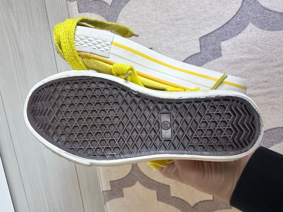 Sarı çocuk Spor Ayakkabı - Görsel 5