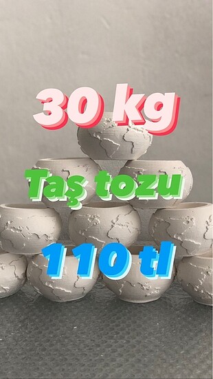 Birkenstock 30 kg taş tozu