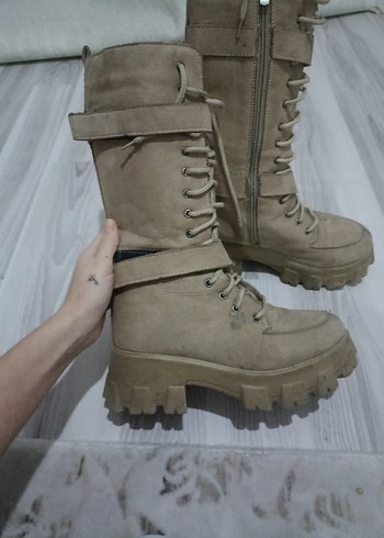 kışlık kadın çizme - Görsel 3