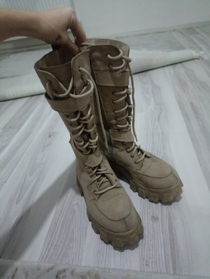 kışlık kadın çizme - Görsel 4