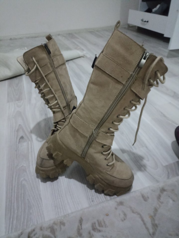 kışlık kadın çizme - Görsel 2