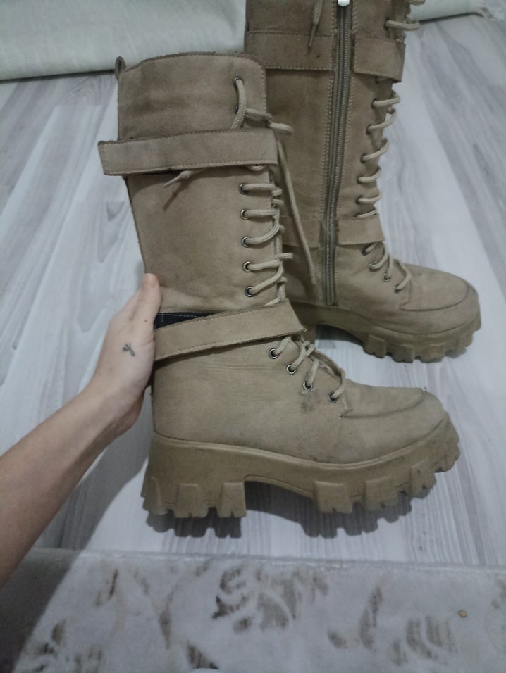 kışlık kadın çizme - Görsel 3