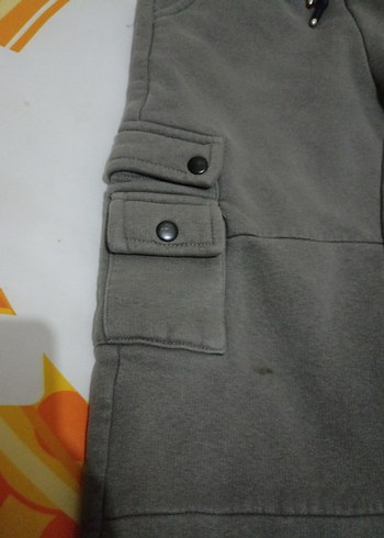 Gri Bağcıklı Erkek Çocuk Eşofman Altı - Görsel 3