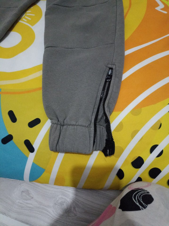 Gri Bağcıklı Erkek Çocuk Eşofman Altı - Görsel 2