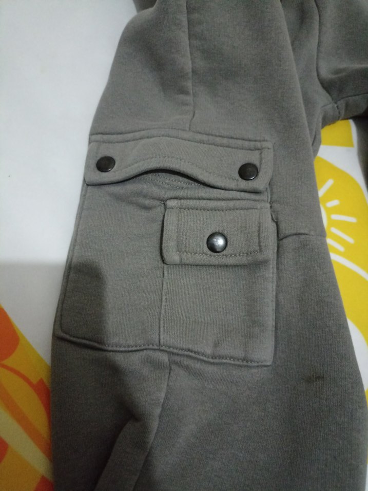 Gri Bağcıklı Erkek Çocuk Eşofman Altı - Görsel 4