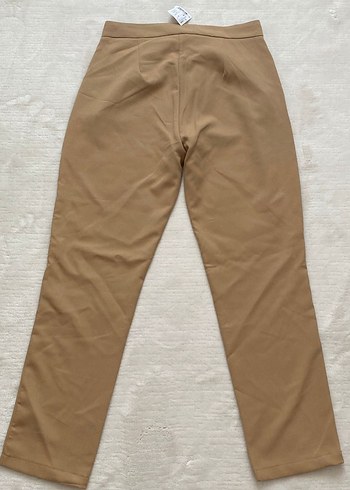 Defacto DeFacto Bej Regular Fit Kadın Kumaş Pantolon