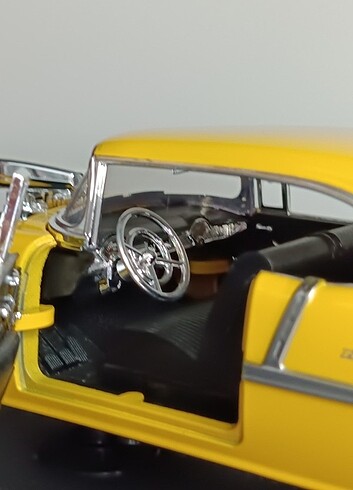  Beden Renk 1:18 ölçek Motormax 1955 Chevrolet bel air.