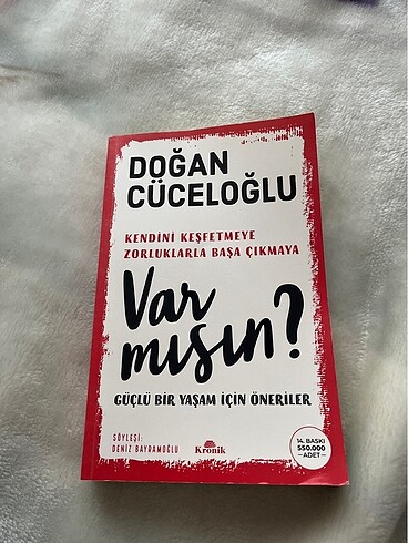 Doğan cüceloğlunun var mısın kitabı