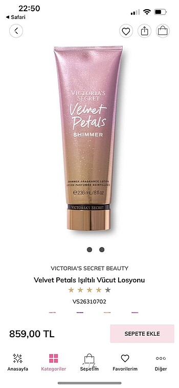 Victoria?s Secret Vücut Losyonu