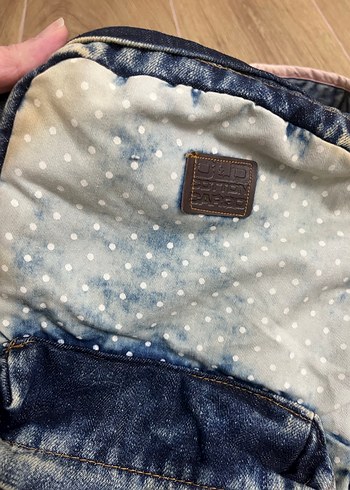 Old cotton kargo sırt çantası - Görsel 4