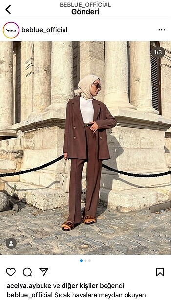 Suud Collection Beblue ceket pantolon takımı
