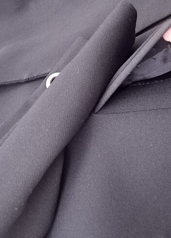 l Beden siyah Renk Blazer ceket