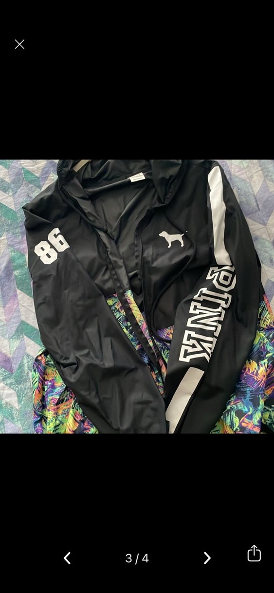 Victorias secret pink yagmurluk - Görsel 3