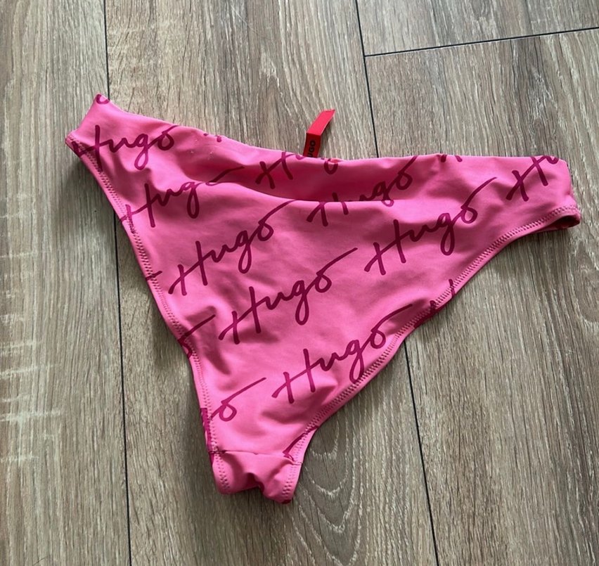 Hugo boss Pembe  Desenli Bikini Altı - Görsel 3