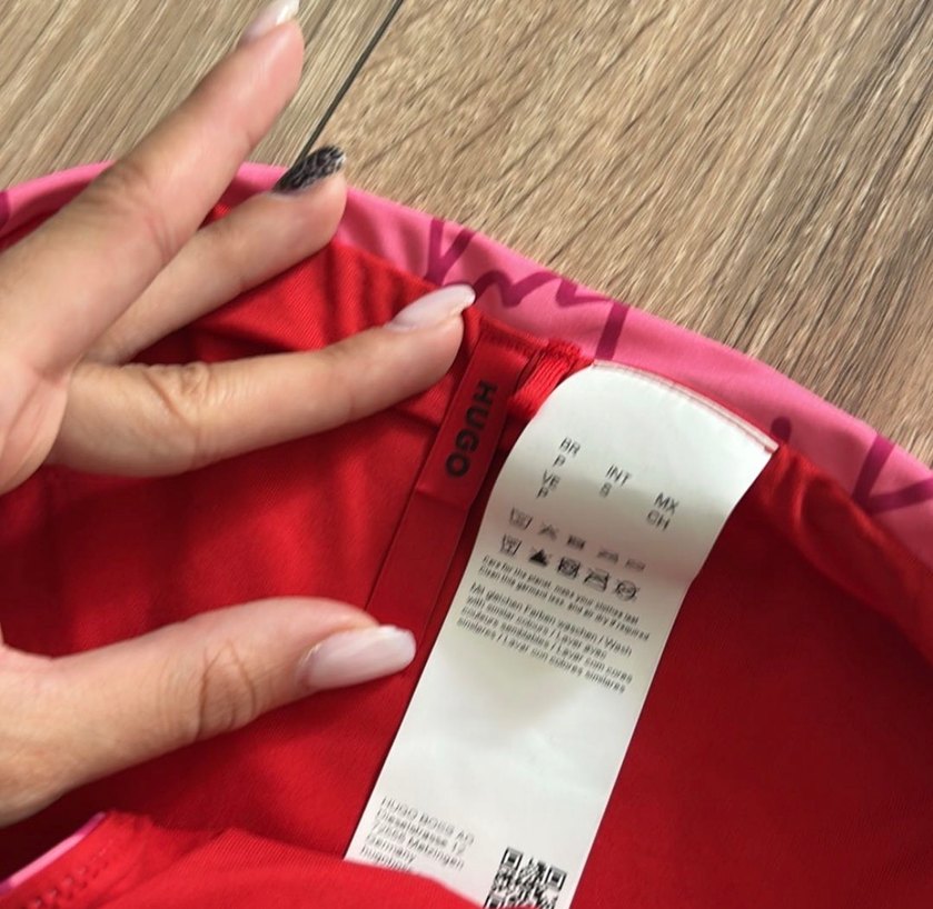 Hugo boss Pembe  Desenli Bikini Altı - Görsel 4