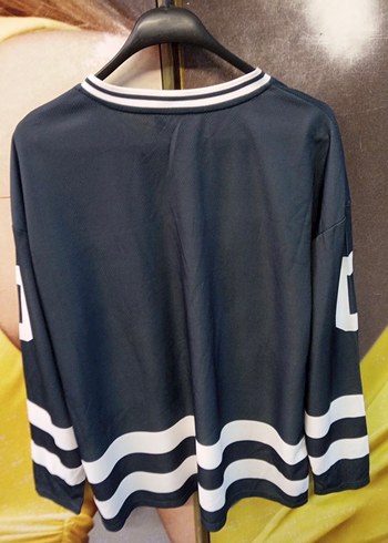 Gri Baskılı Uzun Kollu Erkek Jersey - Görsel 2