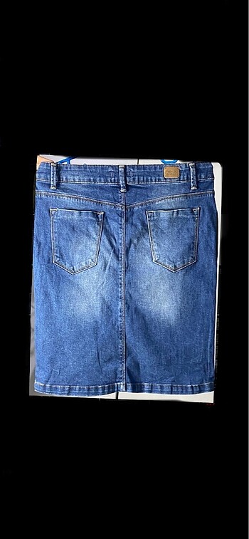 Collezione Jean kısa etek kadın