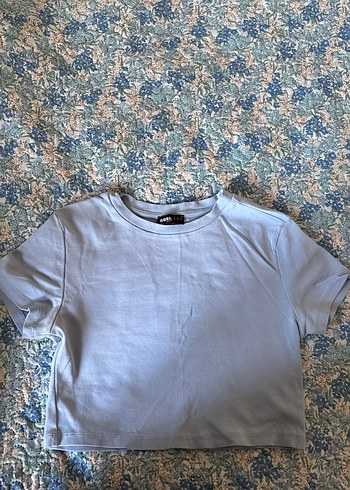 Mavi Kısa Kollu crop