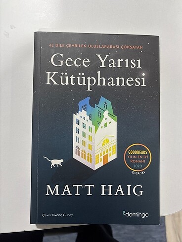 Gece yarısı kütüphanesi kitap
