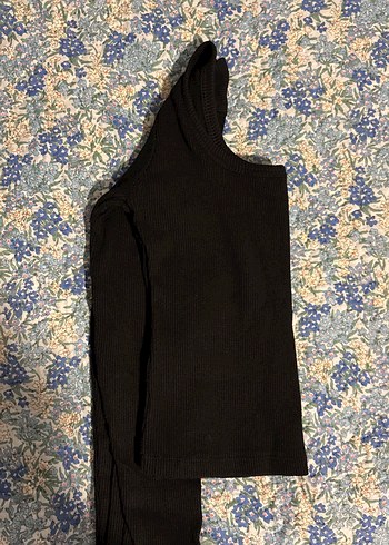 m Beden Kare yakalı crop