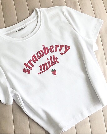 Strawberry milk top