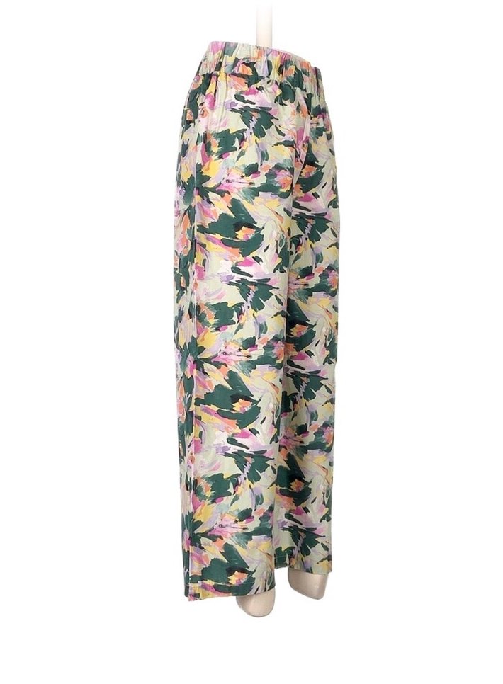 Pastel Renkli Pilili Kadın Pantolon - Görsel 2