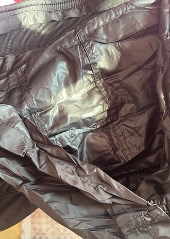 Kadın Siyah Kapitone Biker Ceket - Görsel 8