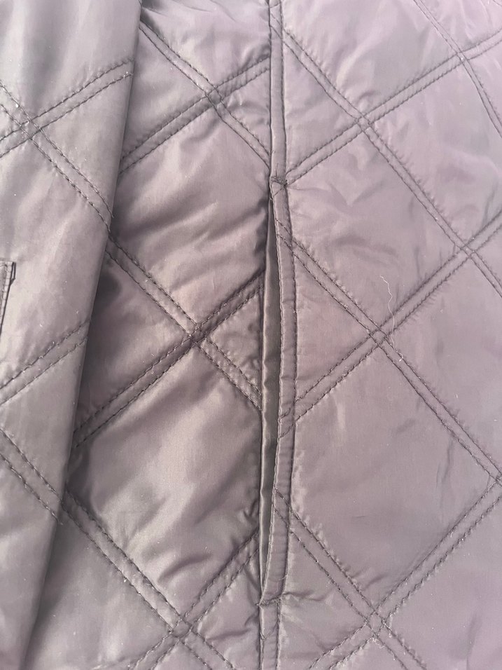 Kadın Siyah Kapitone Biker Ceket - Görsel 4