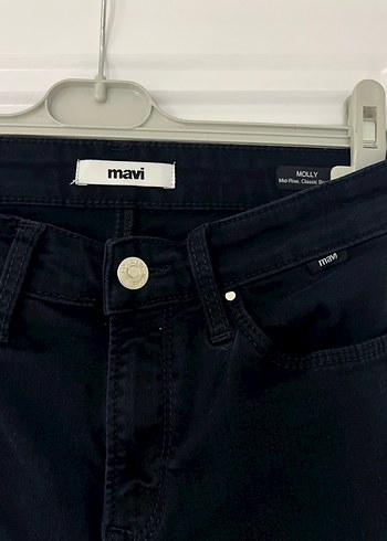 Siyah Kadın Midi Boy Regular Fit Jean - Görsel 2