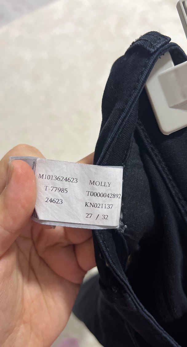 Siyah Kadın Midi Boy Regular Fit Jean - Görsel 5