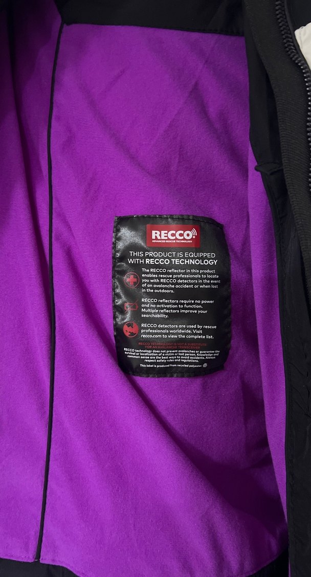 Beyaz Siyah Kadın Spor Mont - Görsel 5