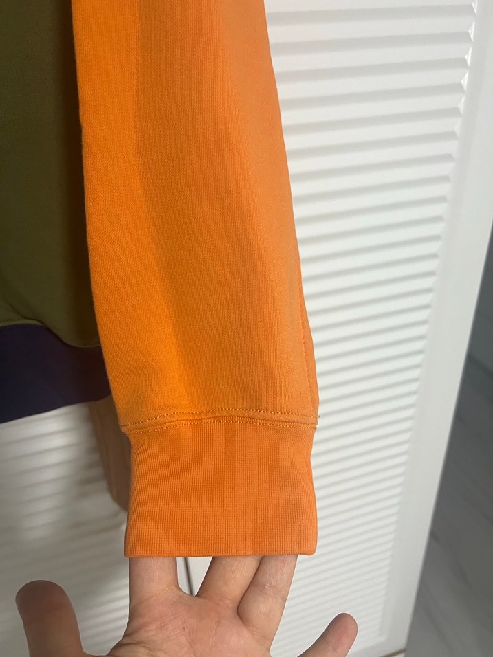 Renkli Sweatshirt Uzun Kollu Rahat Kesim - Görsel 4