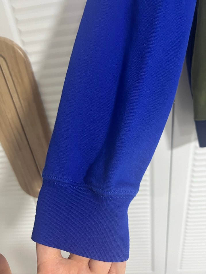 Renkli Sweatshirt Uzun Kollu Rahat Kesim - Görsel 3