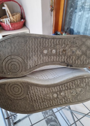 43 Beden beyaz Renk Adidas Beyaz Spor Ayakkabı