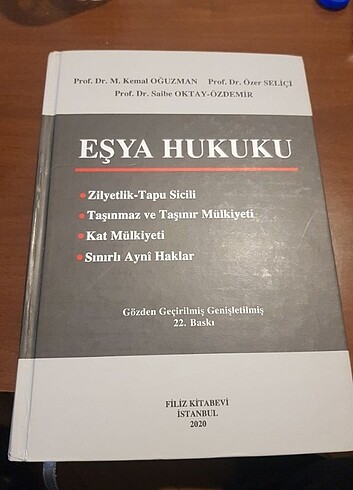 Eşya Hukuku