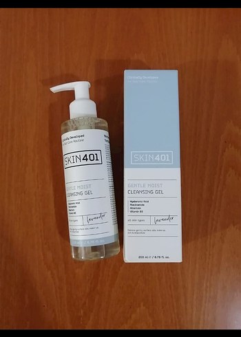 SKIN401 Su Bazlı Temizleyici Jel 200 ml