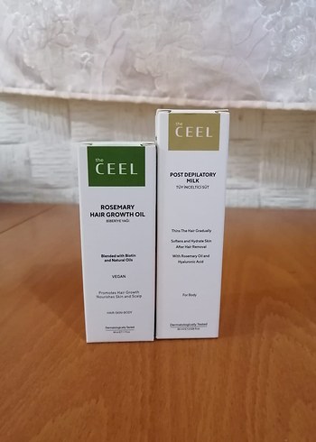 Ceel Biberiye Saç Serumu ve Tüy Sonrası Süt