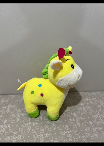 Renkli Sarı Peluş Oyuncak - Görsel 2