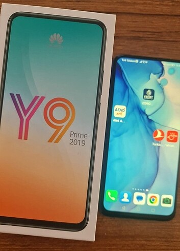 Huewai Y9 Prime 2019 cep telefonu
