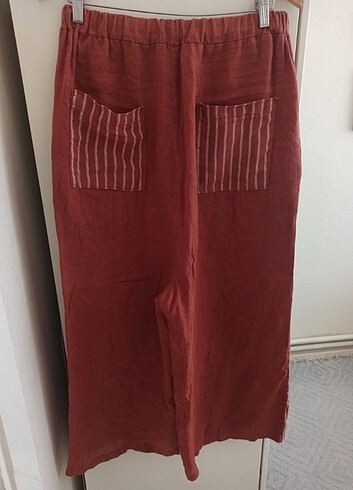 Kadın Keten Pantolon - Görsel 6